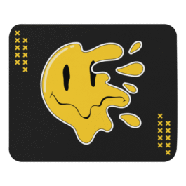 Melt Smiley Mouse Pad